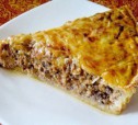 Греческий пирог с мясом рецепт с фото