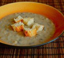 Суп-пюре из шампиньонов или белых грибов рецепт с фото