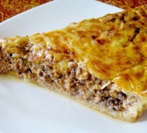 Греческий пирог с мясом рецепт с фото