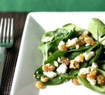Салат из шпината рецепт с фото
