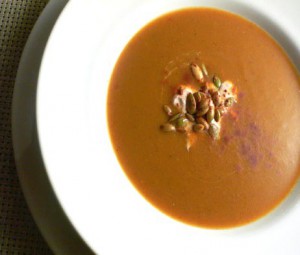 Нежный суп-пюре из тыквы