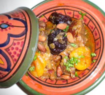 Тажин из баранины с инжиром, грецкими орехами, имбирем и корицей рецепт с фото