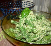 Пхали из зеленой фасоли с орехами рецепт с фото