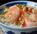 Тайский салат с лапшой и креветками рецепт с фото