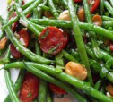 Теплый салат из зеленой фасоли рецепт с фото