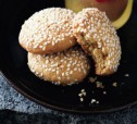 Имбирное печенье с кунжутом рецепт с фото