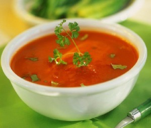 Томатный суп-крем