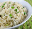 Белый рис с чесноком рецепт с фото