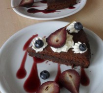 Французский шоколадный пирог без муки (Gateau au chocolat) рецепт с фото