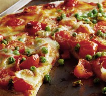 Пицца с запеченными овощами рецепт с фото