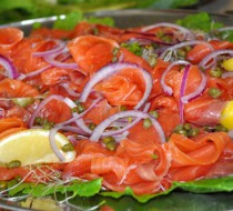 Салат из лосося рецепт с фото