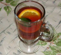 Черный чай с апельсином рецепт с фото
