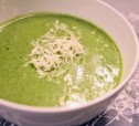 Крем-суп из шпината и смеси салатов рецепт с фото