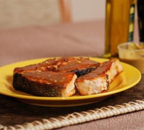 Запеченный лосось с кленовым сиропом рецепт с фото