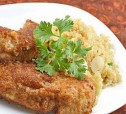 Курица с сыром в хрустящей панировке рецепт с фото