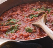 Соус из запеченных помидоров и базилика рецепт с фото