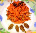 Салат с морковью и грецкими орехами рецепт с фото