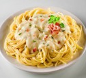 Спагетти с сырным соусом рецепт с фото
