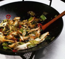 Пекинская капуста с мятой и зеленым горошком рецепт с фото