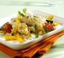 Рыбное филе, тушенное с овощами рецепт с фото