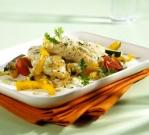 Рыбное филе, тушенное с овощами рецепт с фото