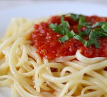 Паста с острым томатным соусом рецепт с фото