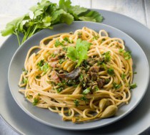 Спагетти с анчоусами рецепт с фото