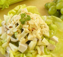 Куриный салат с сельдереем рецепт с фото