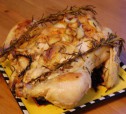 Жареный цыпленок с розмарином рецепт с фото