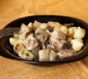 Соте из индейки с грибами рецепт с фото