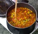 Фасолевый суп с чили рецепт с фото