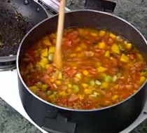 Фасолевый суп с чили рецепт с фото