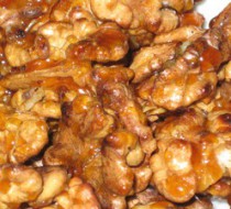 Карамелизированные грецкие орехи в бальзамическов уксусе