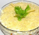 Салат «Мимоза» с лососем и сыром рецепт с фото
