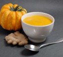 Тыквенно-имбирный суп с лимонной травой рецепт с фото