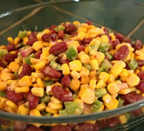 Салат из фасоли и кукурузы рецепт с фото