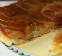 Французский яблочный пирог с карамелью рецепт с фото