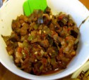 Салат из баклажанов с укропом и чесноком рецепт с фото