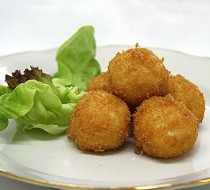 Картофельные шарики с мясом рецепт с фото