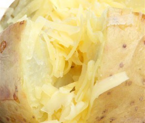 Картофель с сыром по-деревенски