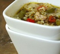 Средиземноморский суп из кролика рецепт с фото