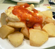 Картофель с острым соусом рецепт с фото