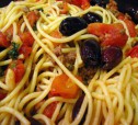 Спагетти с соусом путтанеска рецепт с фото