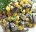 Салат с фасолью и кукурузой рецепт с фото