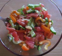 Градинарский салат рецепт с фото