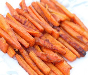 Запеченная пряная морковь