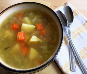 Овощной суп по-польски