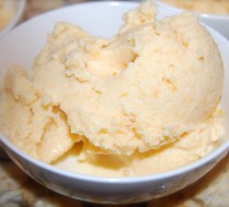 Мандариновое мороженое