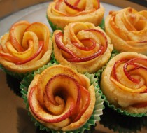Яблочные пирожные «Розочки» рецепт с фото