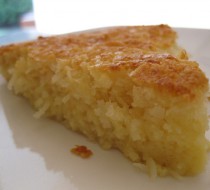 Пирог с кокосовой стружкой рецепт с фото